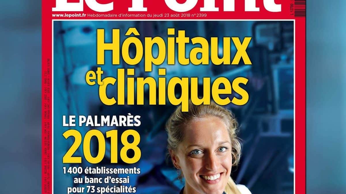 CHU Lille meilleurs hôpitaux de France 2018