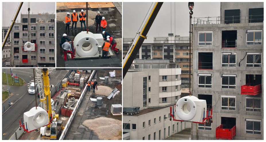 Construction Institut Coeur Poumon du CHU de Lille