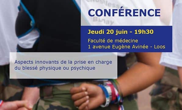 Conférence aspects innovants de la prise en charge du blessé physique et psychique