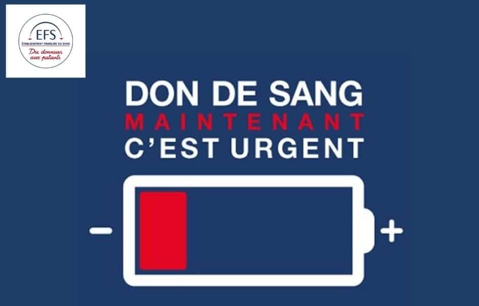 Don du sang, c'est urgent