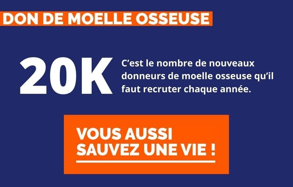 Affiche don de moelle osseuse 2021