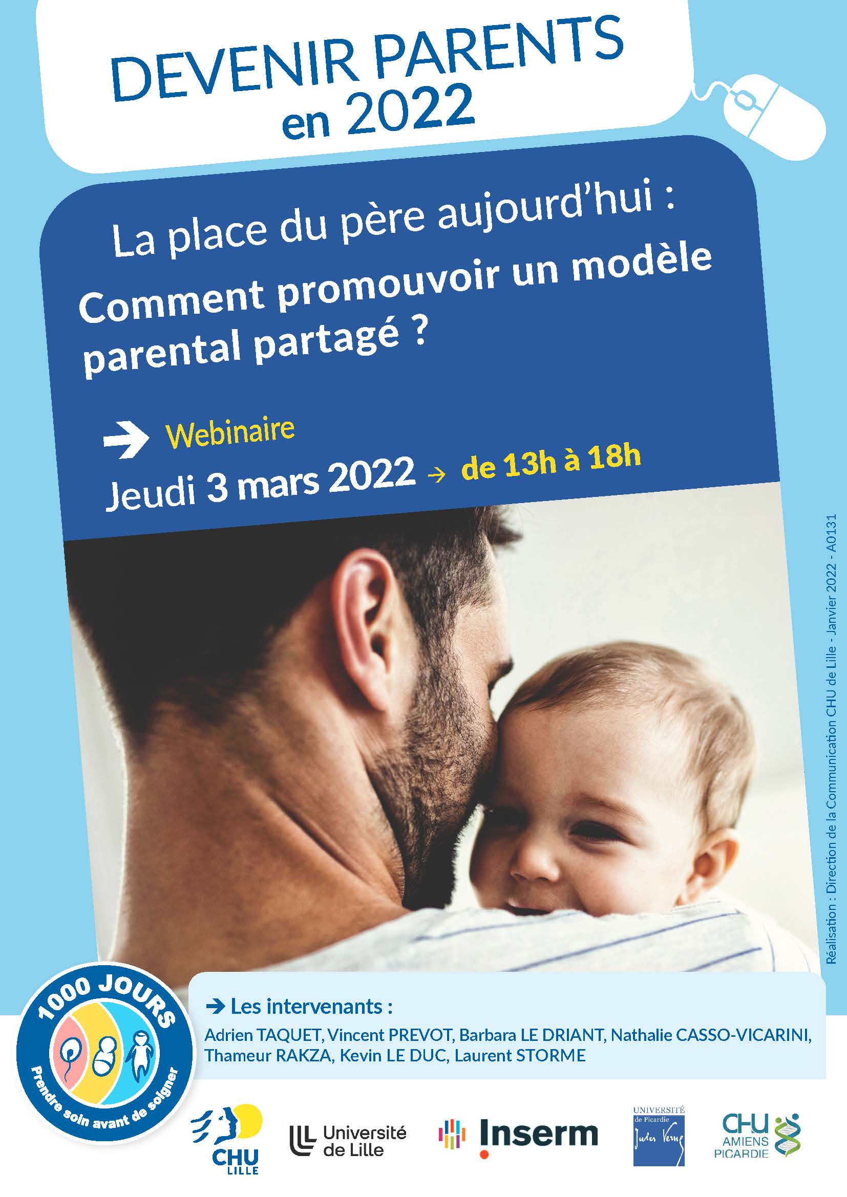 Affiche Devenir parents en 2022