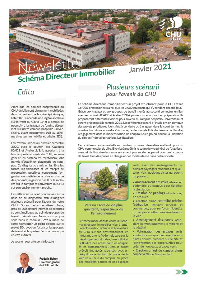 Newsletter CHU lille 2030