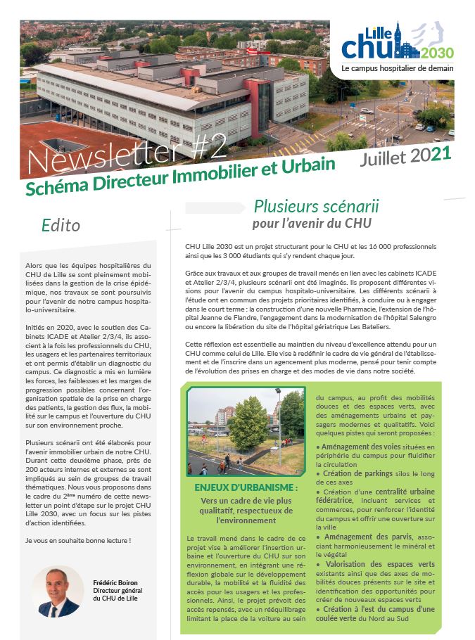 Newsletter CHU lille 2030