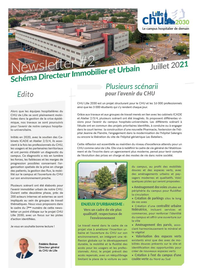 Newsletter CHU lille 2030-2