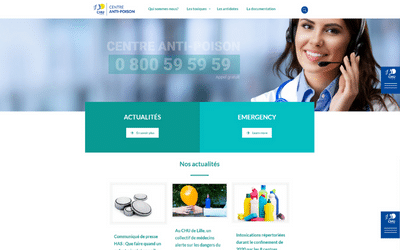 centre anti poison site internet