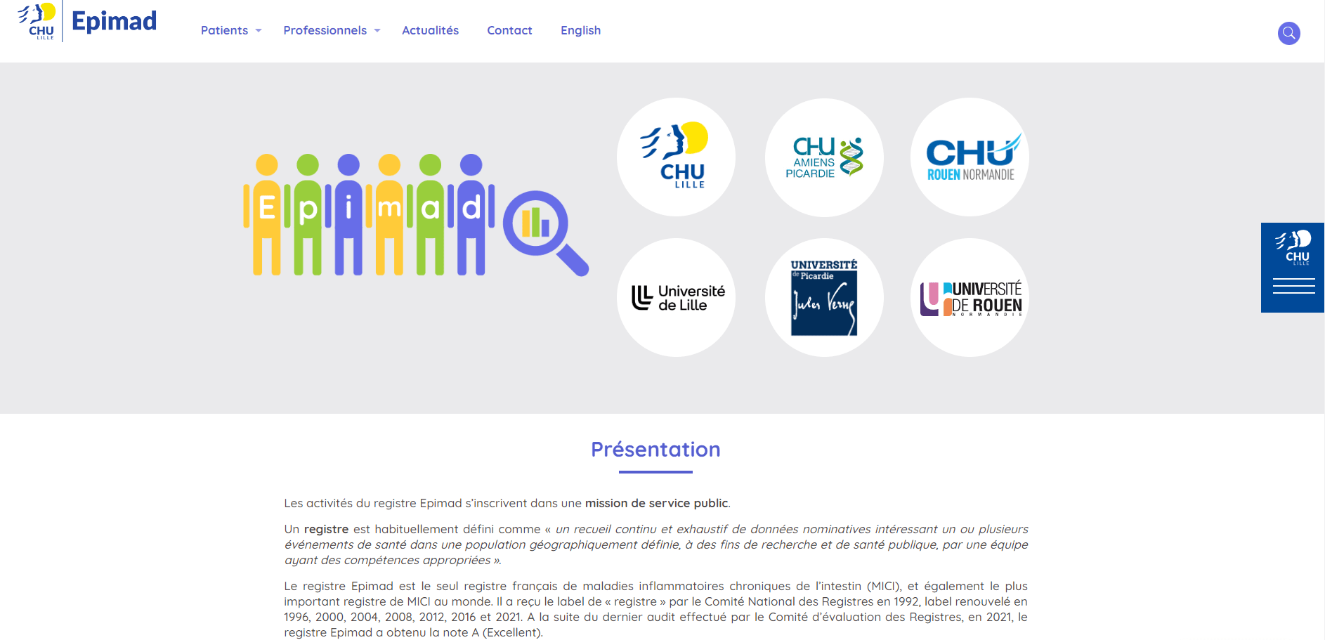 site web epimad