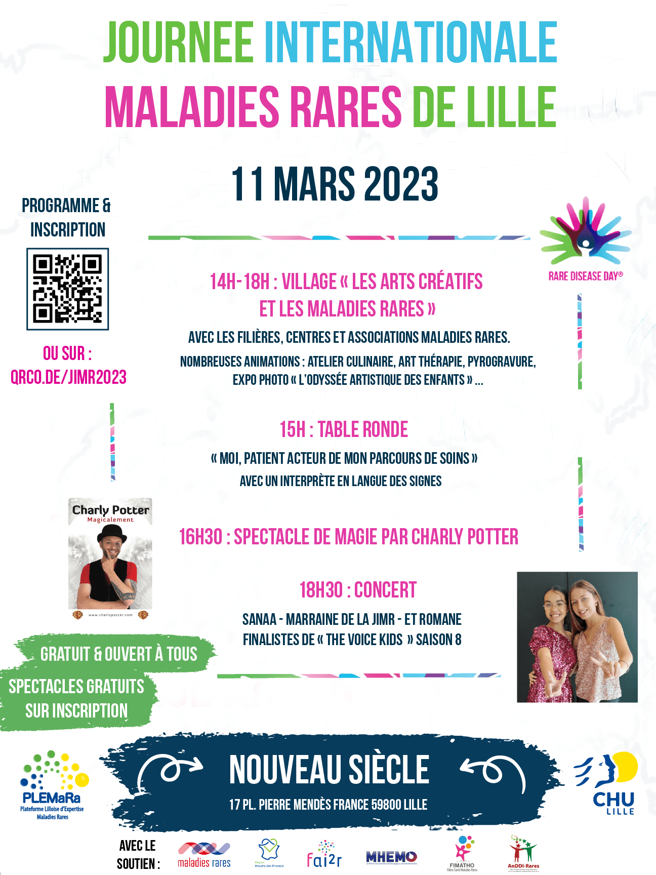 JIMR 2023 journée des maladies rares