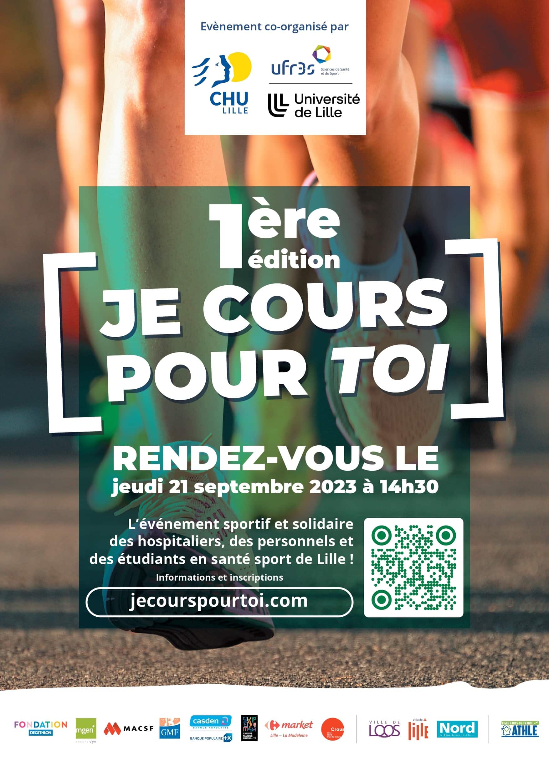 Affiche de la course "Je cours pour toi"