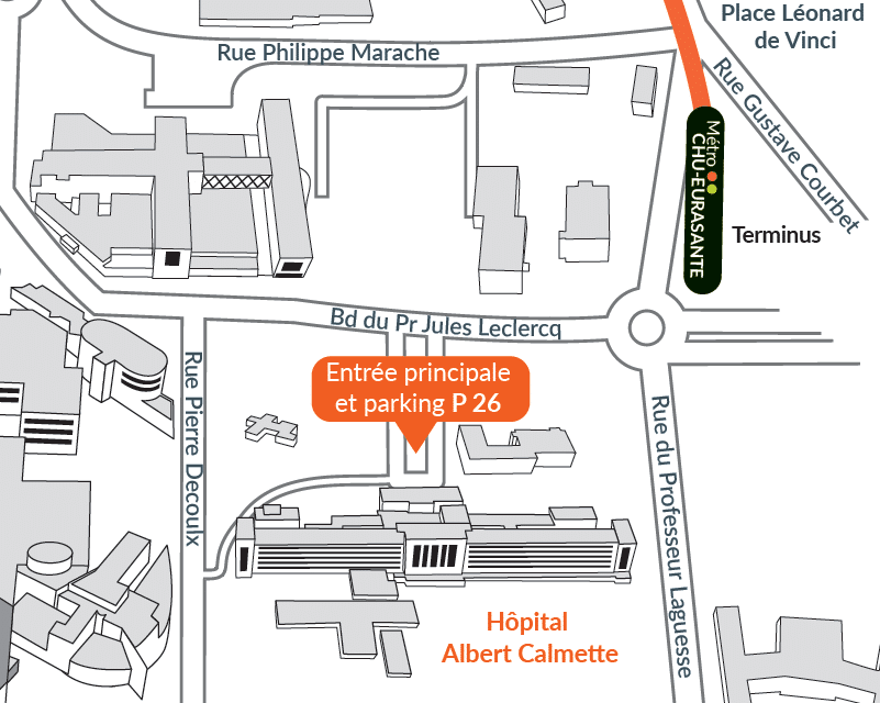 Actualité déménagement de certains services des bateliers - Le plan de situation